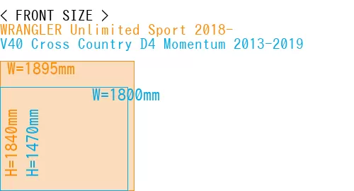 #WRANGLER Unlimited Sport 2018- + V40 Cross Country D4 Momentum 2013-2019